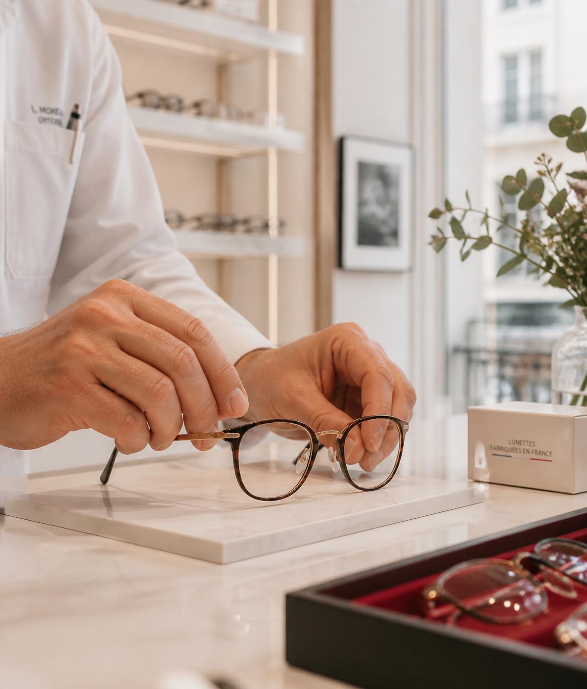 Consulenza e scelta della montatura nel negozio di ottica